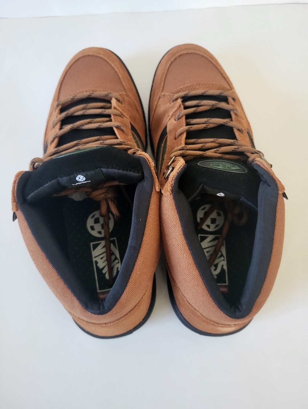 Vans Skate Zahba Mid Brown Suede Mens Size 12 - Picture 12 of 14